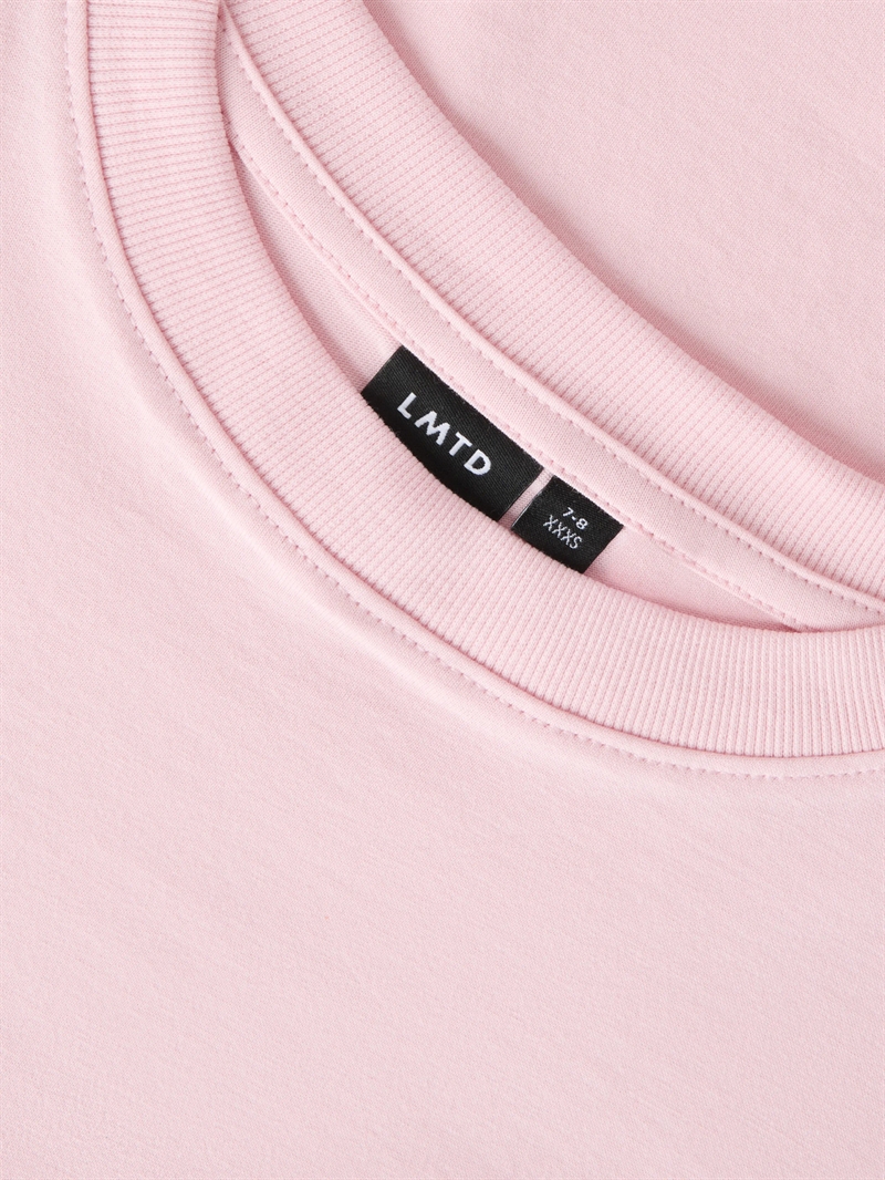 LMTD Vollo T-shirt - Cool loose fit t-shirt til teens i Parfait Pink 